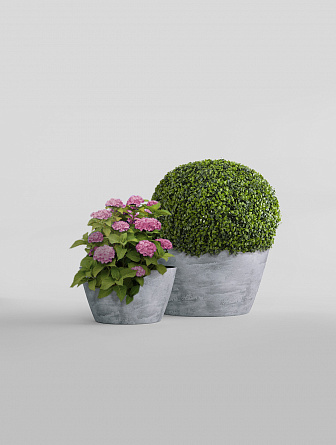 BOWL CONCRETE GREY LIGHT