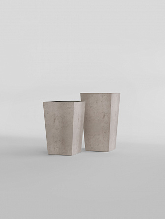 CONIC CONCRETE WHITE