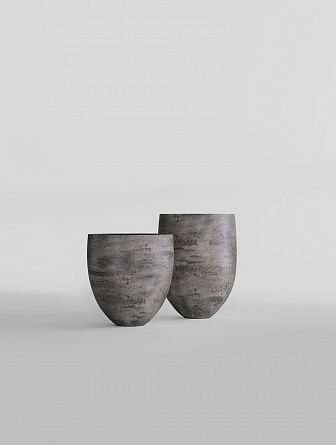 BARREL CONCRETE GREY DARK