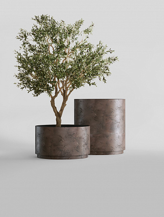 CYLINDER XL TAUPE CONCRETE