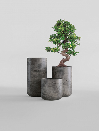 TOPPER CONCRETE GREY DARK