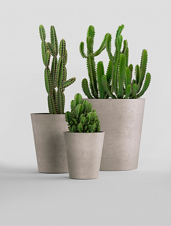 CRATER CONCRETE WHITE