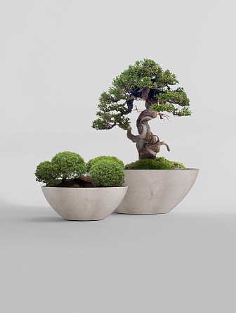BONSAY CONCRETE WHITE