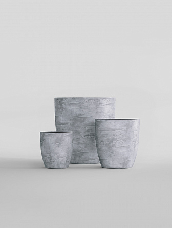 VASE 3 CONCRETE GREY LIGHT