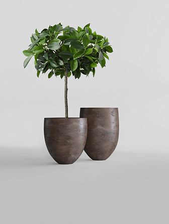 BARREL TAUPE CONCRETE