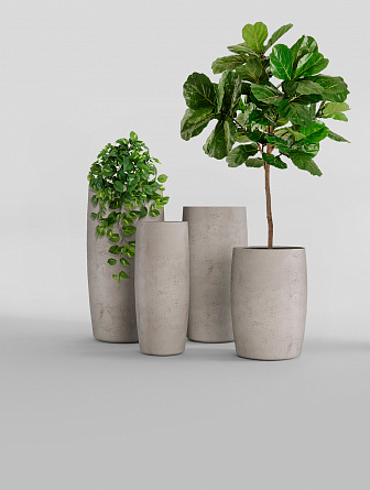 CIGAR CONCRETE WHITE