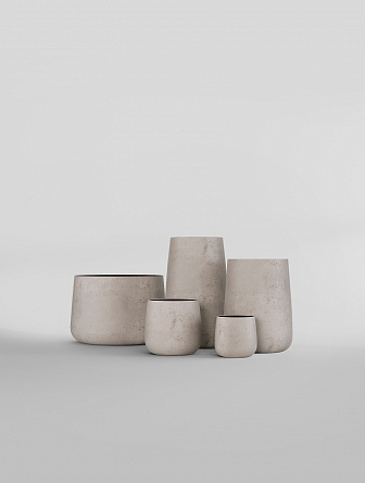 CONE CONCRETE WHITE