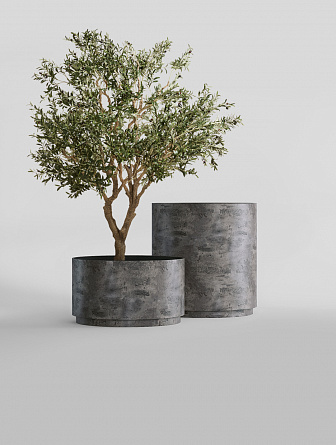 CYLINDER XL CONCRETE GREY DARK