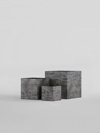 CUBE CONCRETE GREY DARK