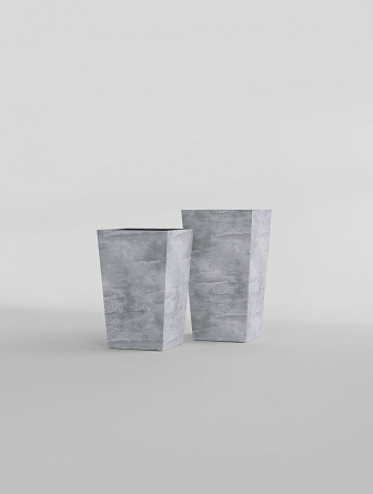CONIC CONCRETE GREY LIGHT