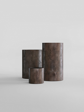 CYLINDER TAUPE CONCRETE